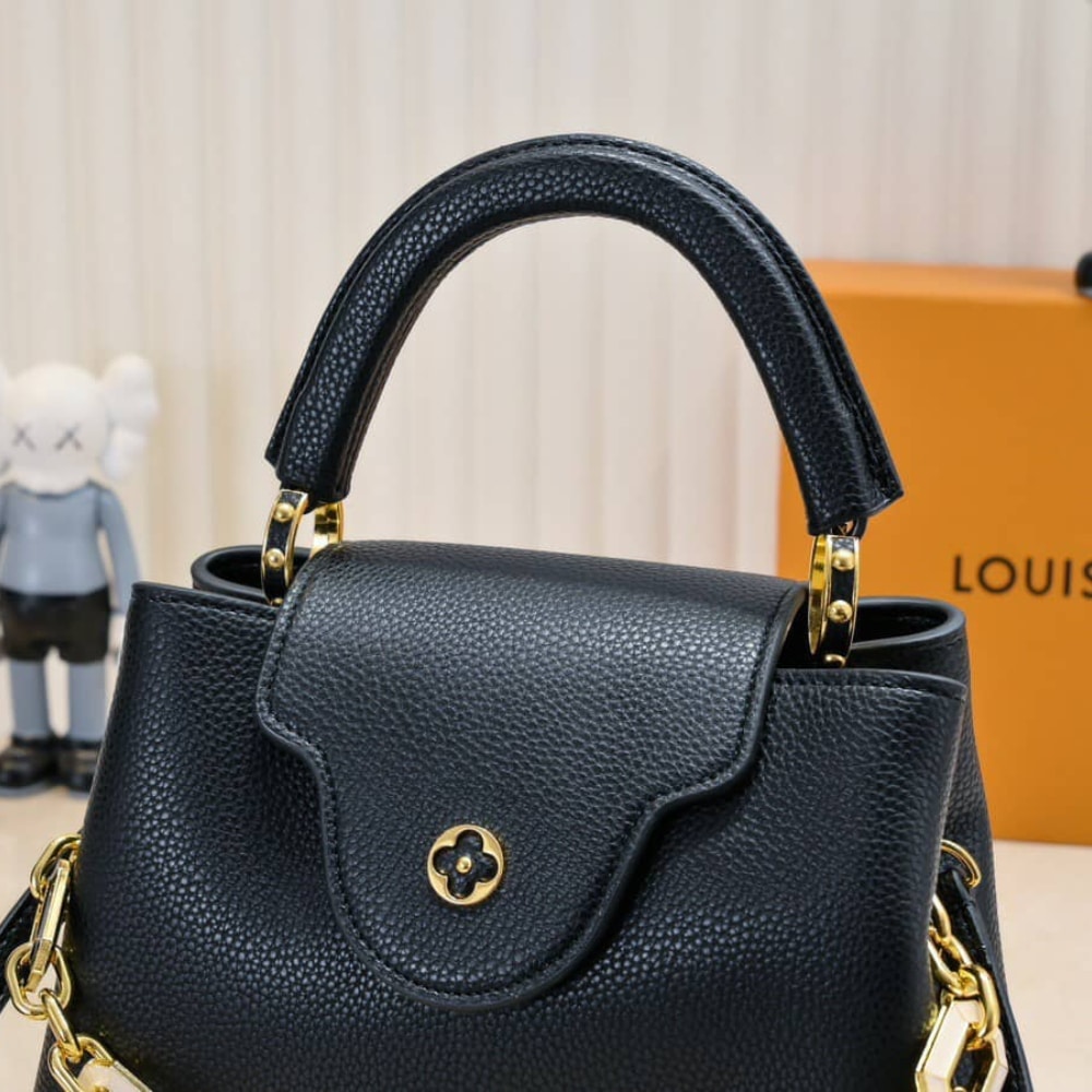Louis Vuitton Capucines BB Black 27Cm - Image 8
