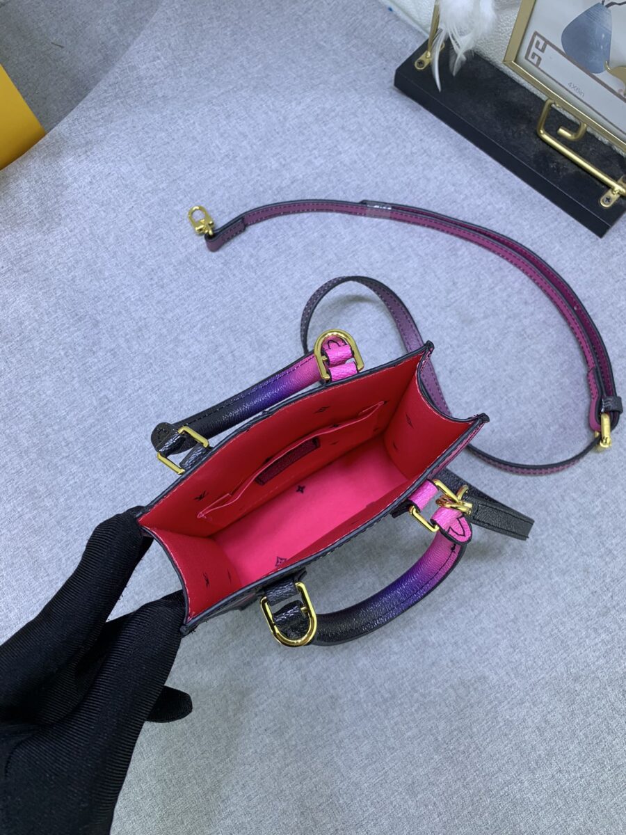 Alternative view of Louis Vuitton Petit Sac Plat Monogram Black And Pink 17Cm