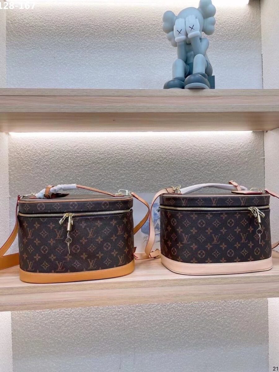 Alternative view of Louis Vuitton Nice Vanity Monogram Brown And Beige 24Cm M44935