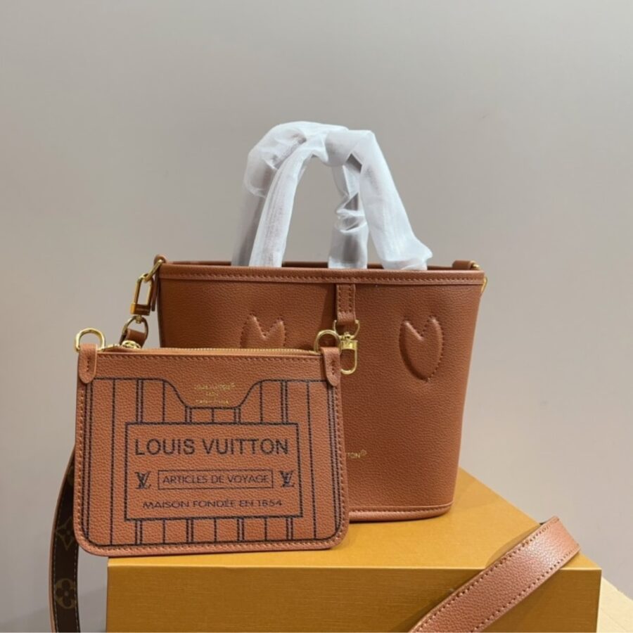 Alternative view of Louis Vuitton Neverfull Bandoulière Inside Out BB Monogram Brown 26Cm