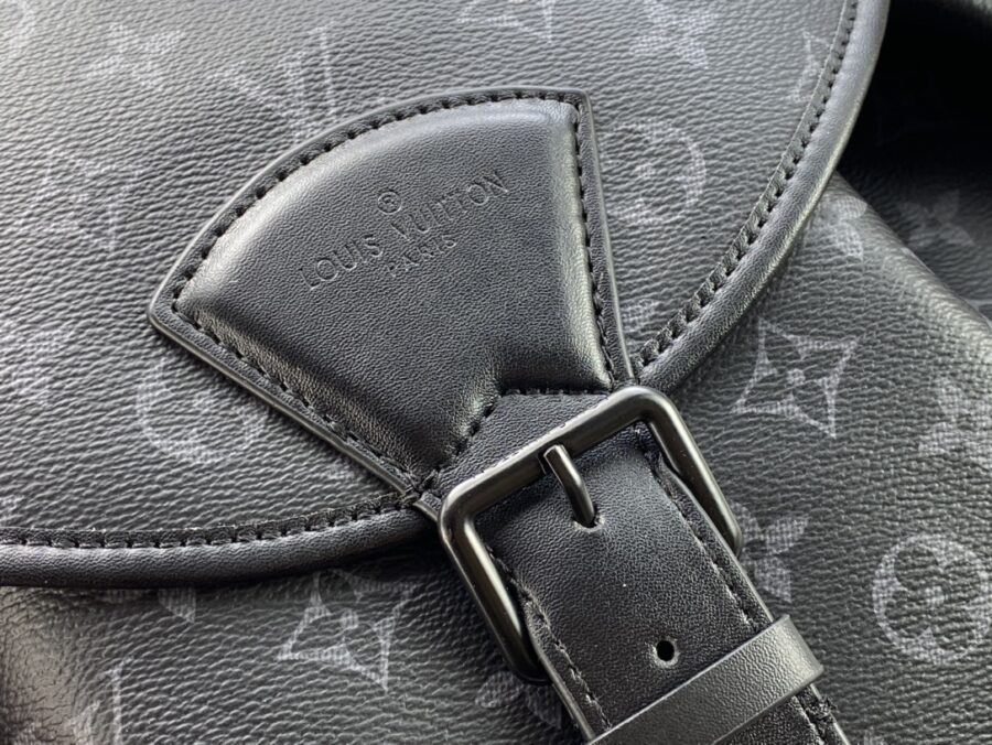 Alternative view of Louis Vuitton Montsouris Backpack Black 40Cm M46683
