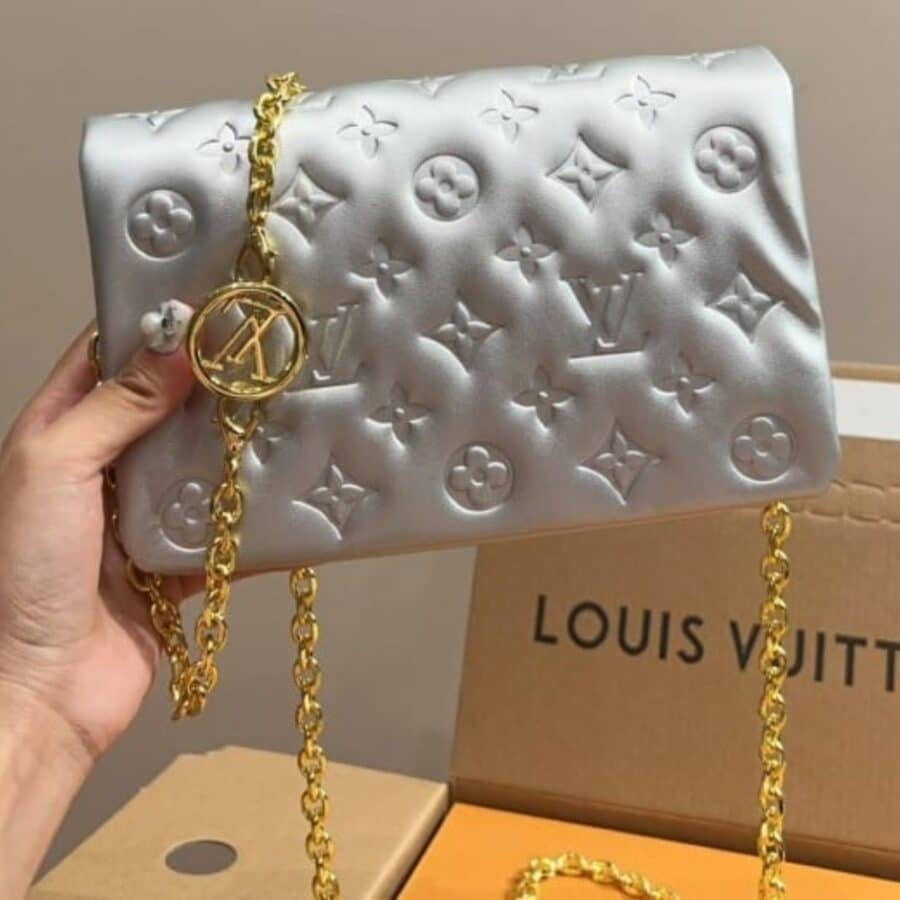 Alternative view of Louis Vuitton Pochette Coussin Bag Silver 20Cm M82017