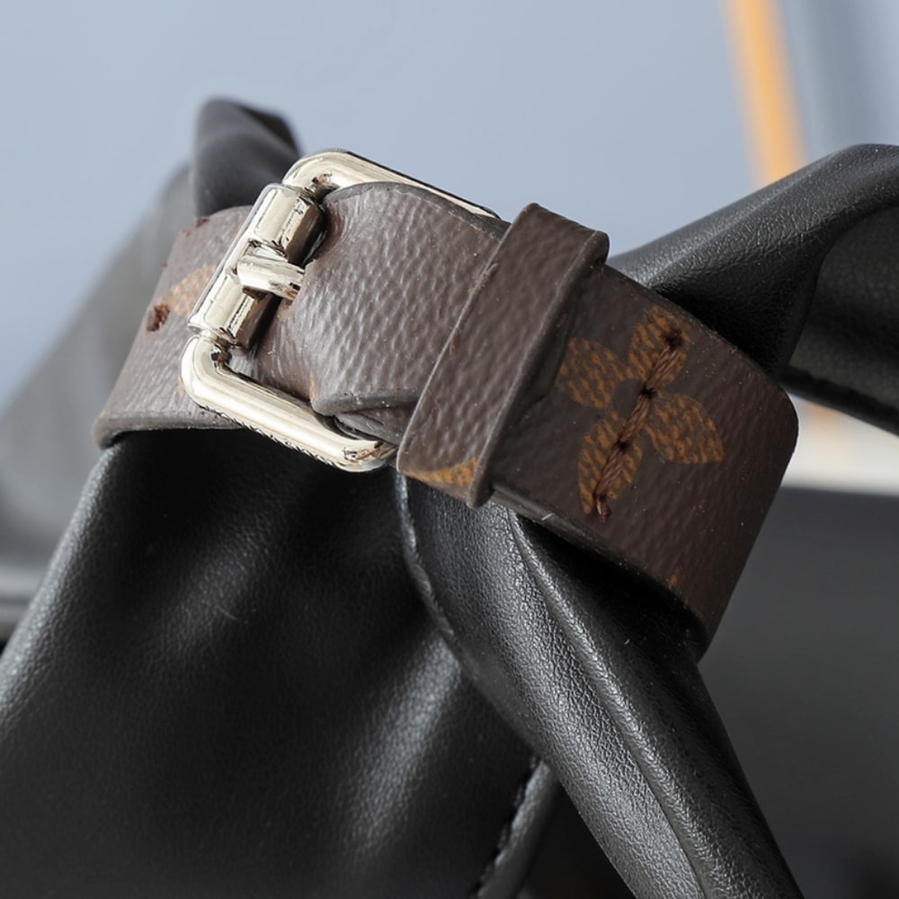 Louis Vuitton Atlantis Vibe MM Black 41Cm M11266 - Image 5