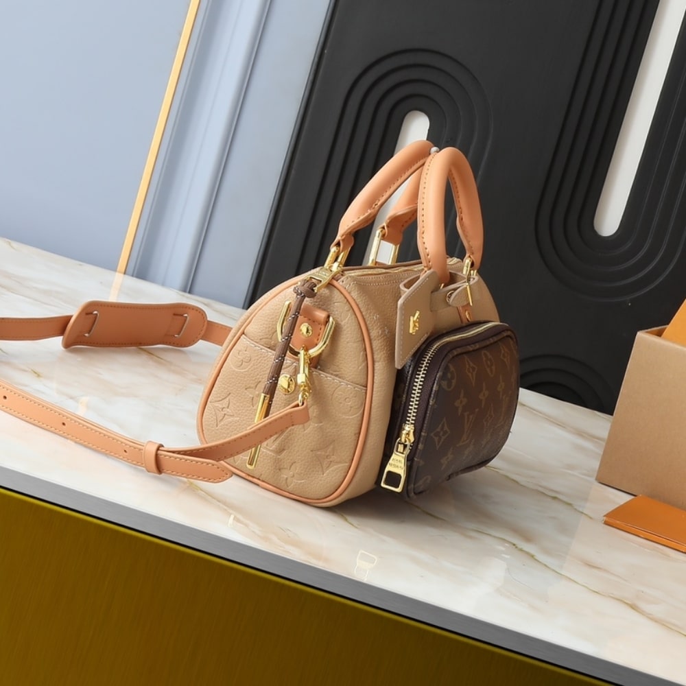 Louis Vuitton Keepall Bandoulière 25 Bag Beige 25Cm M12627 - Image 3