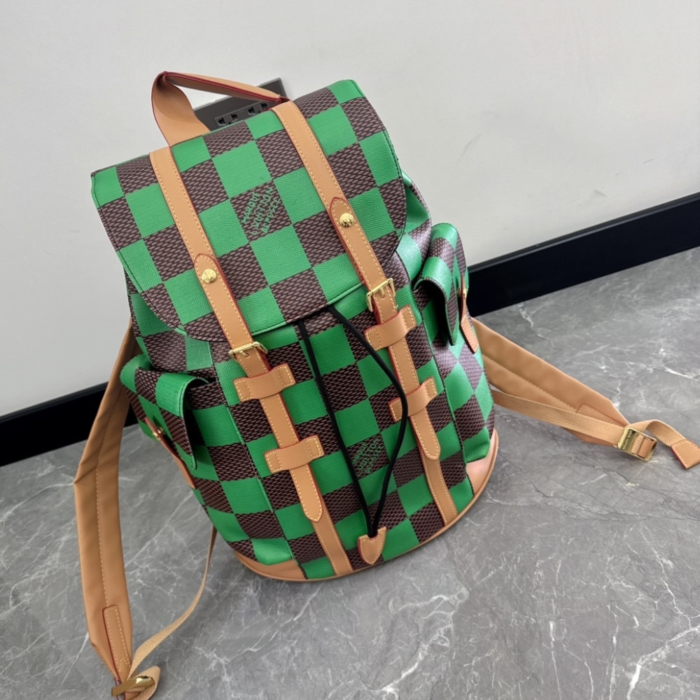 Louis Vuitton Runway Christopher MM Backpack Green 44Cm N40564 - Image 2