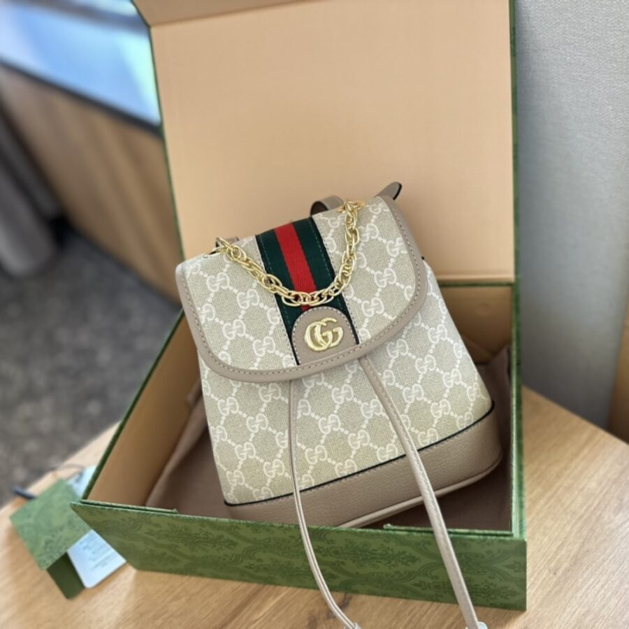 Alternative view of Gucci Ophidia Gg Mini Backpack Cream 22Cm