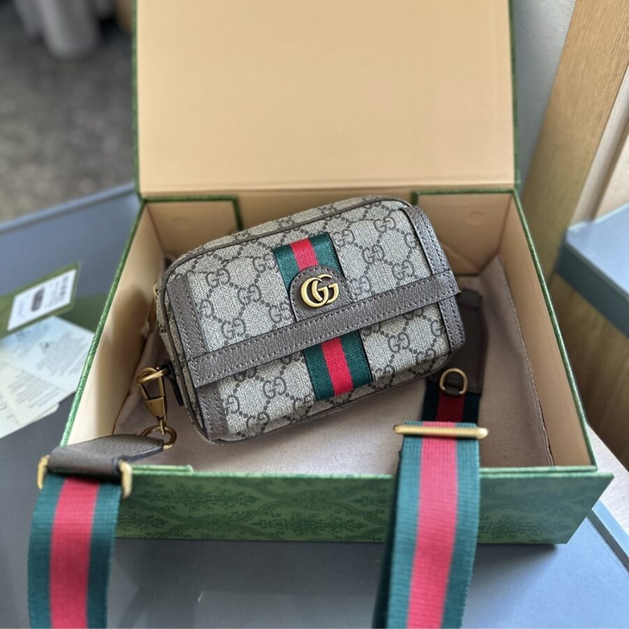 Alternative view of Gucci Ophidia Gg Mini Bag Beige Ebony 20Cm