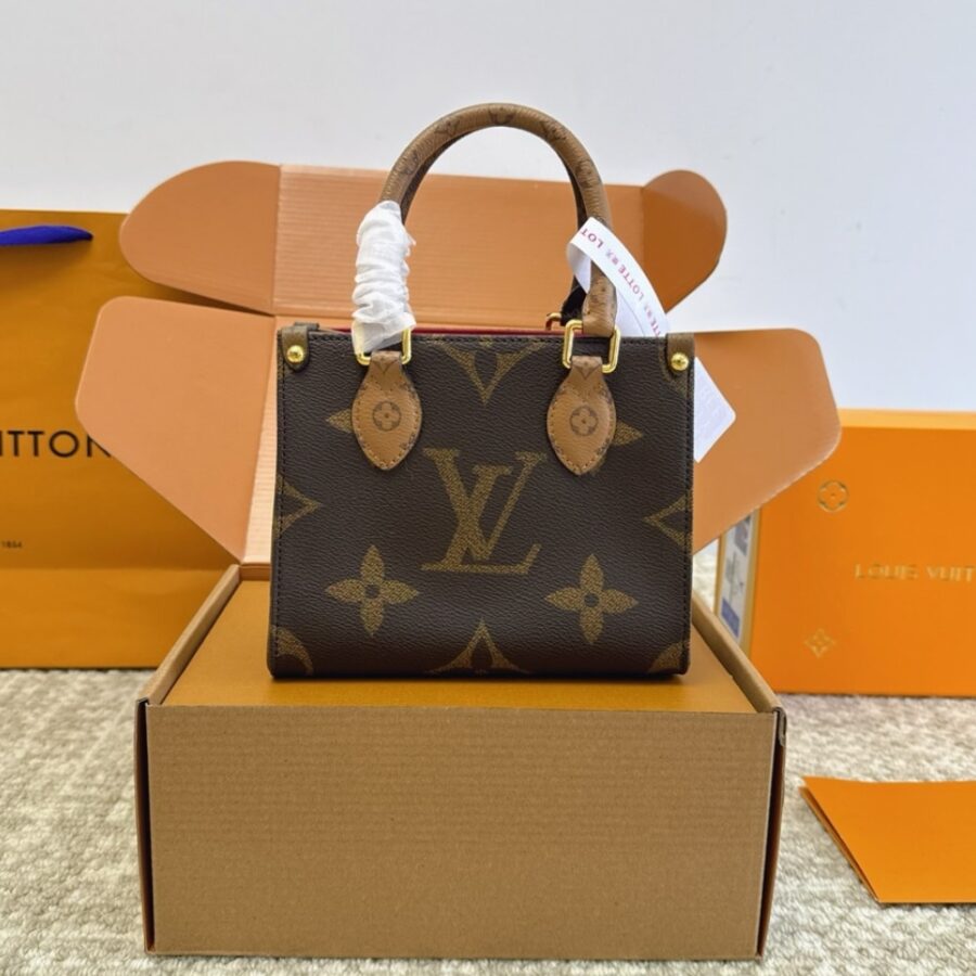 Alternative view of Louis Vuitton Onthego BB Bag Brown 18Cm M46839
