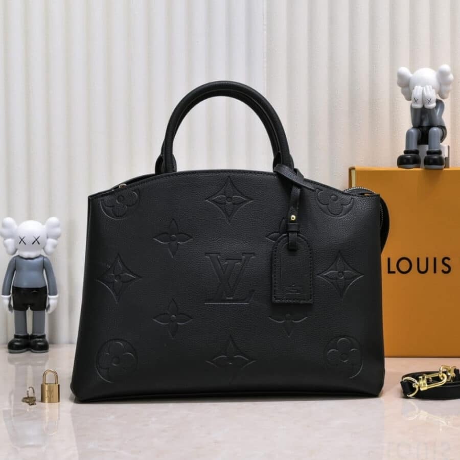Alternative view of Louis Vuitton Grand Palais Monogram Empreinte Leather Black 34cm M45811