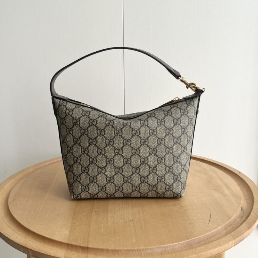 Alternative view of Gucci Gg Ophidia Super Mini Shoulder Bag Beige And Ebony 20Cm 795170 96Iwg 8745