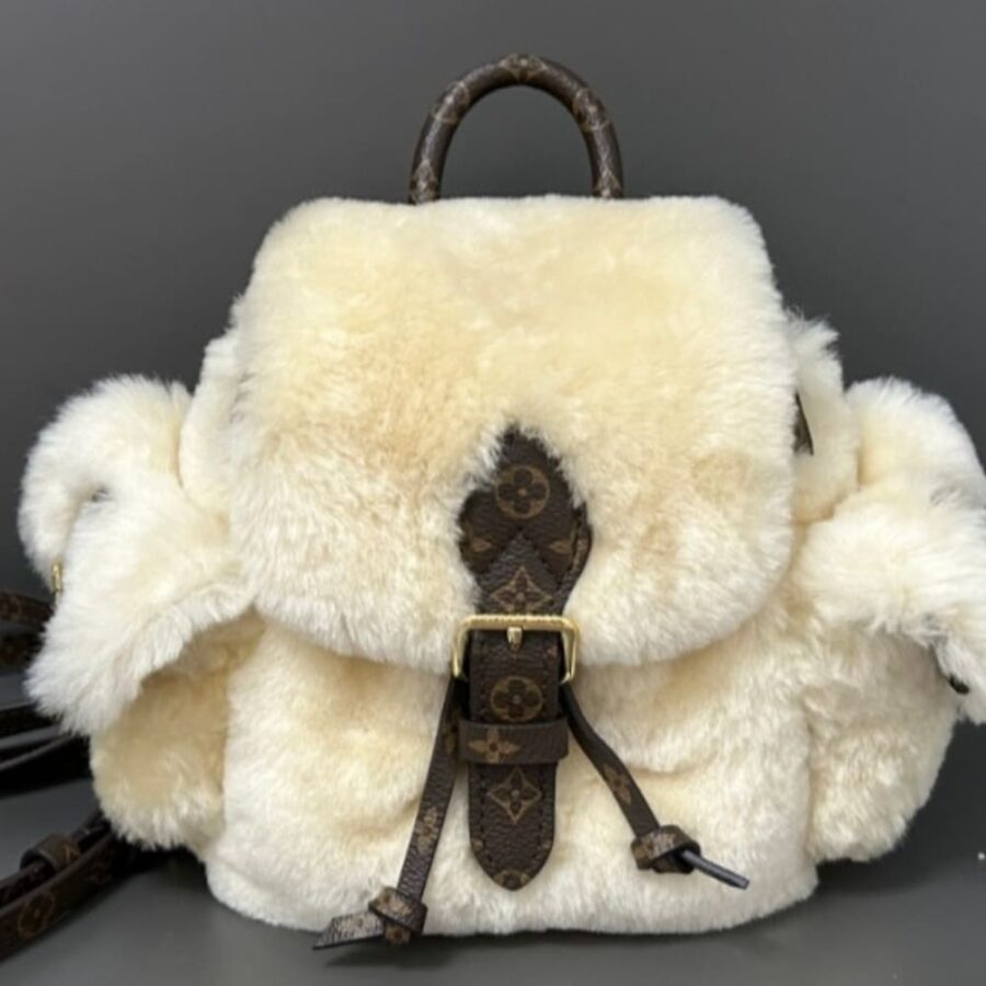 Alternative view of Louis Vuitton Nano Teddy Backpack Cream 25Cm M11919