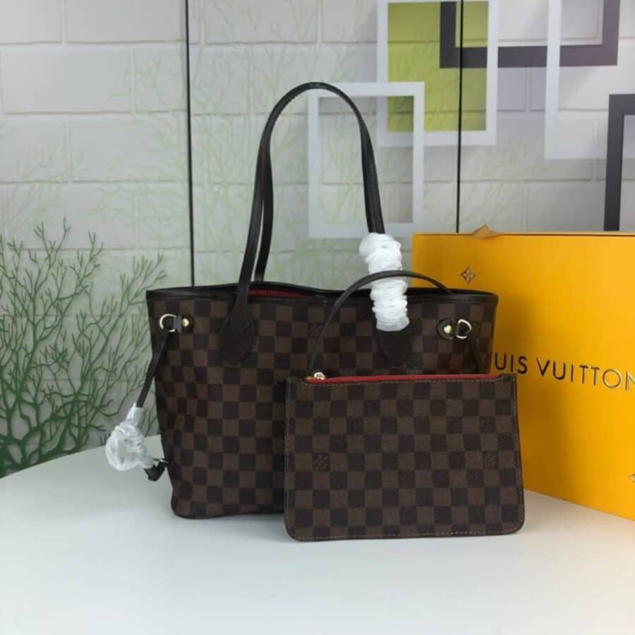 Alternative view of Louis Vuitton Neverfull PM Damier Ebene Canvas 29Cm N41359