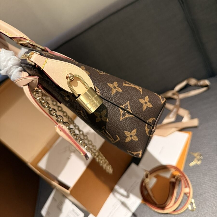 Alternative view of Louis Vuitton Lockit BB Bag Monogram Brown 16Cm M12019
