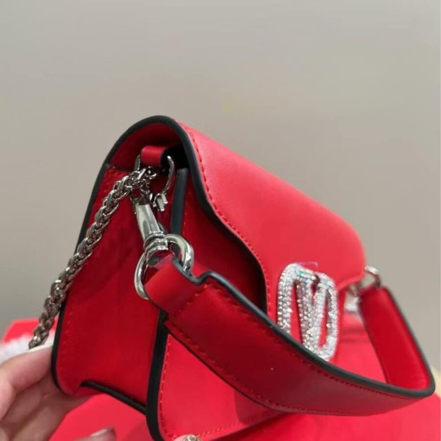Alternative view of Valentino Locò Small Shoulder Bag In Red