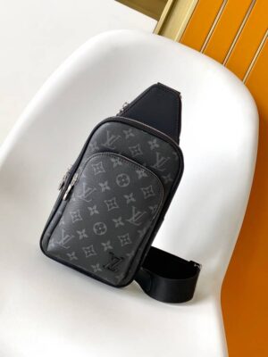 Alternative view of Louis Vuitton Avenue Slingbag Monogram Macassar Black 30Cm