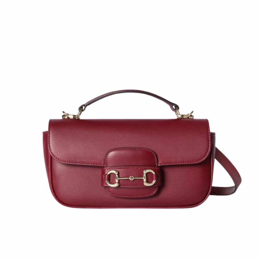 Gucci Horsebit 1955 Small Top Handle Bag Rosso Ancora Red 22Cm 815206 Aaec2 6207