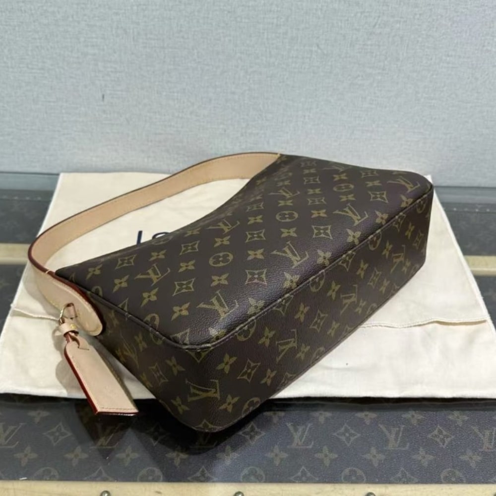 Louis Vuitton Slouchy PM Bag Brown 33cm M11952 - Image 6