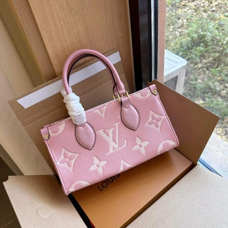Alternative view of Louis Vuitton Onthego East West Bag Pink White 25cm