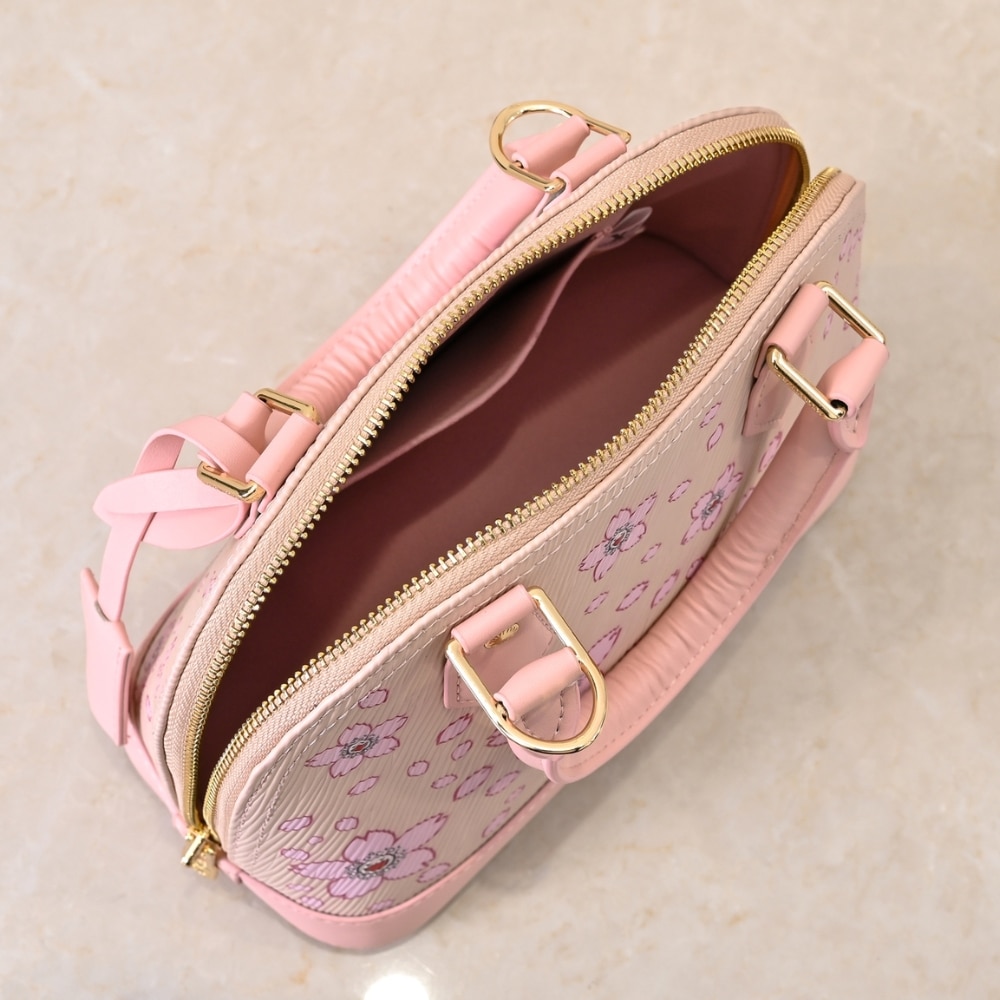 Louis Vuitton X Takashi Murakami Alma BB Pink 25Cm M13104 - Image 4