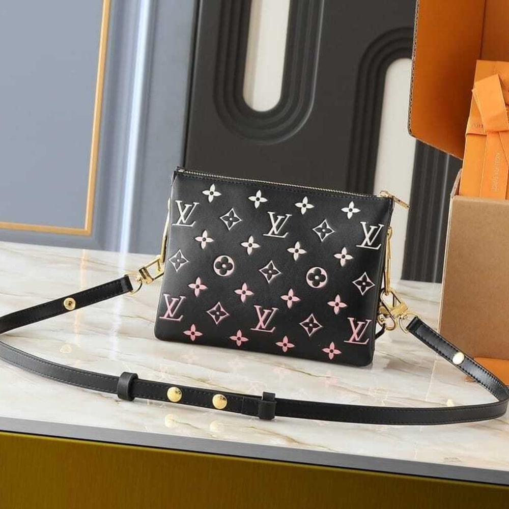 Louis Vuitton Coussin BB Bag Black Pink 21cm M12159 - Image 2
