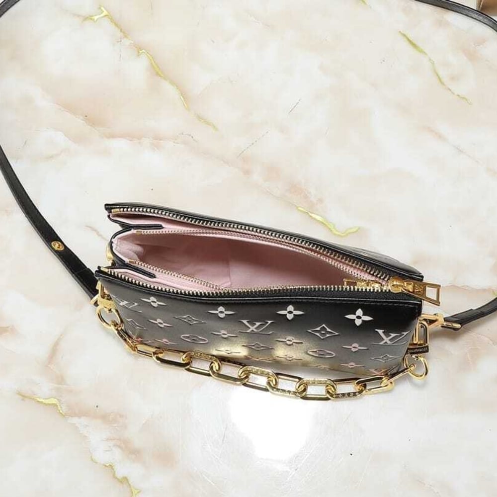 Louis Vuitton Coussin BB Bag Black Pink 21cm M12159 - Image 5