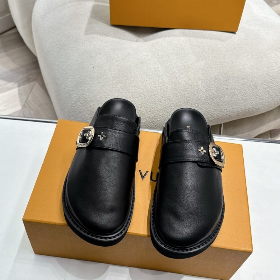Alternative view of Louis Vuitton Cosy Flat Comfort Clog Black 1agvpt
