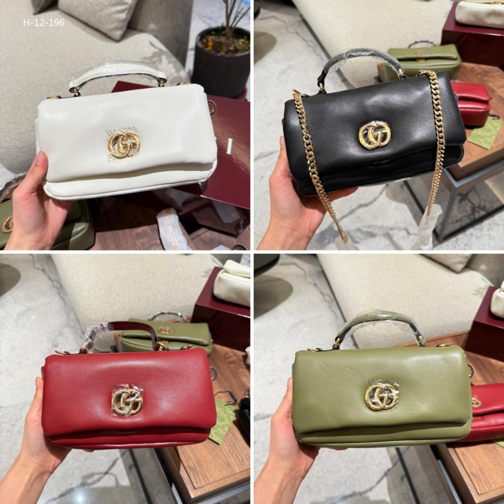 Gucci GG Milano Mini Top Handle Bag Olive Green 21Cm 806017 AAD5X 3037 - Image 3