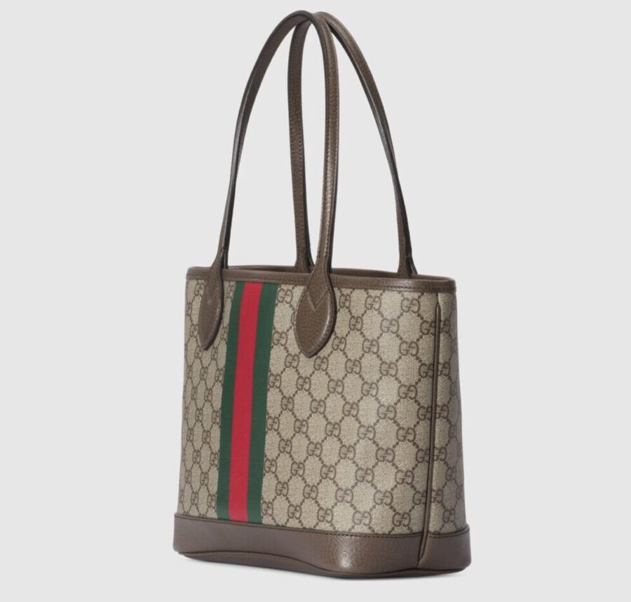 Alternative view of Gucci Ophidia Small Tote Bag Beige And Ebony Gg 25cm 726762 2aaay 9151