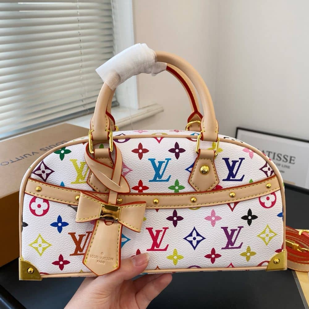 Louis Vuitton Lv X Tm Handbag East West Mullticolored 28cm M13084 - Image 5