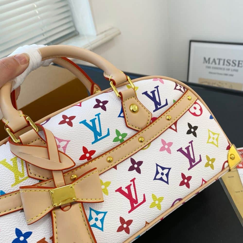 Louis Vuitton Lv X Tm Handbag East West Mullticolored 28cm M13084 - Image 9
