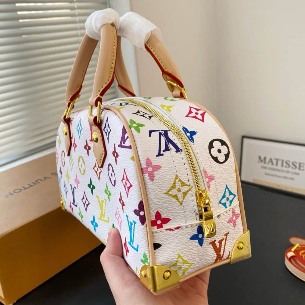 Louis Vuitton Lv X Tm Handbag East West Mullticolored 28cm M13084 - Image 6