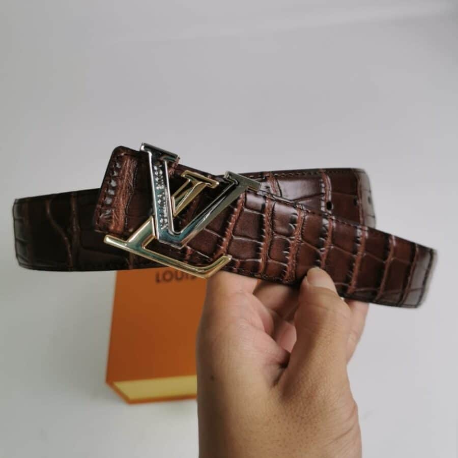 Alternative view of Louis Vuitton Lv Initiales Reversible Belt Brown 38mm