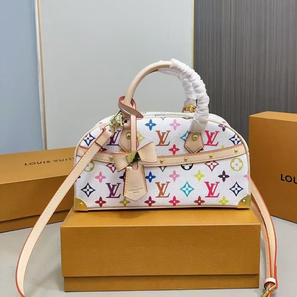 Louis Vuitton Lv X Tm Handbag East West Mullticolored 28cm M13084 - Image 2