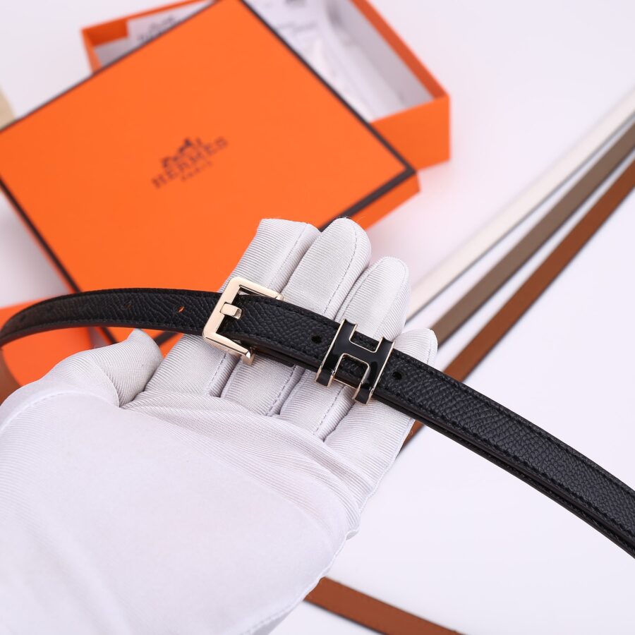 Alternative view of Hermes Pop H 15 Belt Black 15mm H081087cd89065