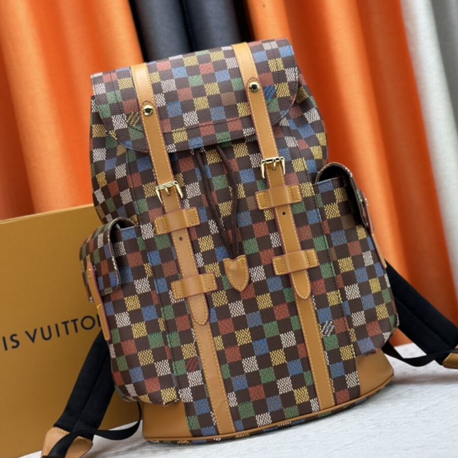 Alternative view of Louis Vuitton Christopher MM Backpack Multicolor 44Cm N00163