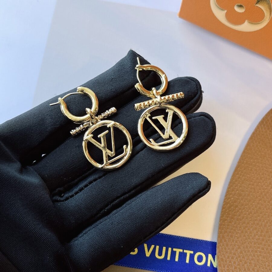 Alternative view of Louis Vuitton Lv Baby Louise Earrings Golgold M00613