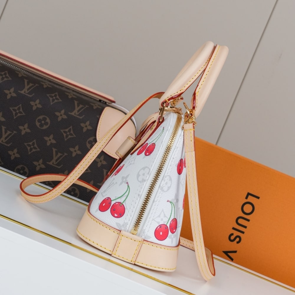 Louis Vuitton X Takashi Murakami Alma BB Monogram Cherry 23Cm M14234 - Image 4