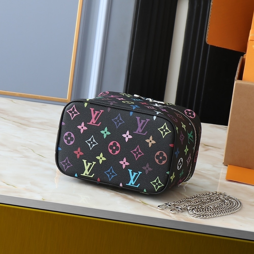 Louis Vuitton X Takashi Murakami Nice Mini Black 20Cm M13747 - Image 5