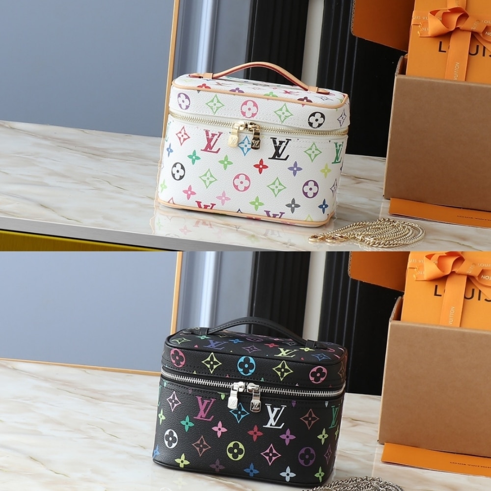 Louis Vuitton X Takashi Murakami Nice Mini Black 20Cm M13747 - Image 6