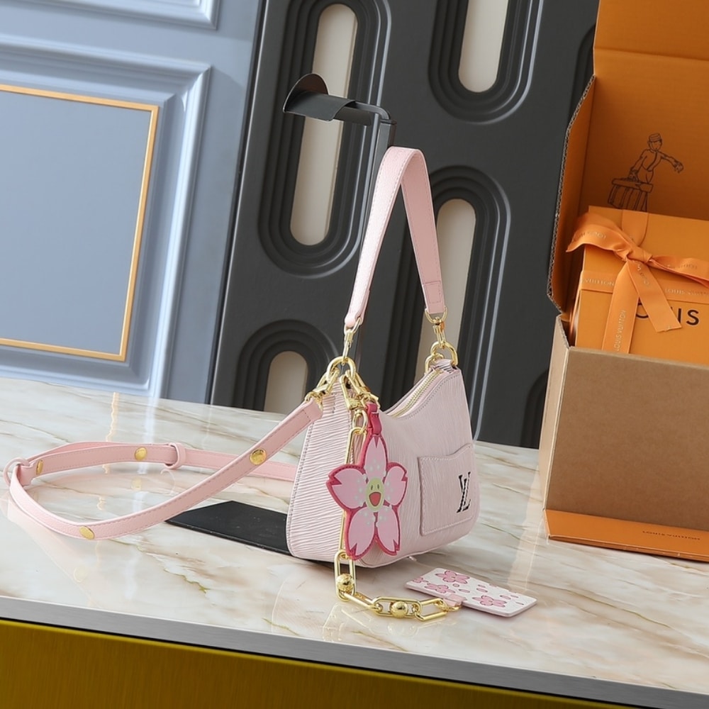 Louis Vuitton X Takashi Murakami Marellini Cheeky Pink 19Cm M13101 - Image 3