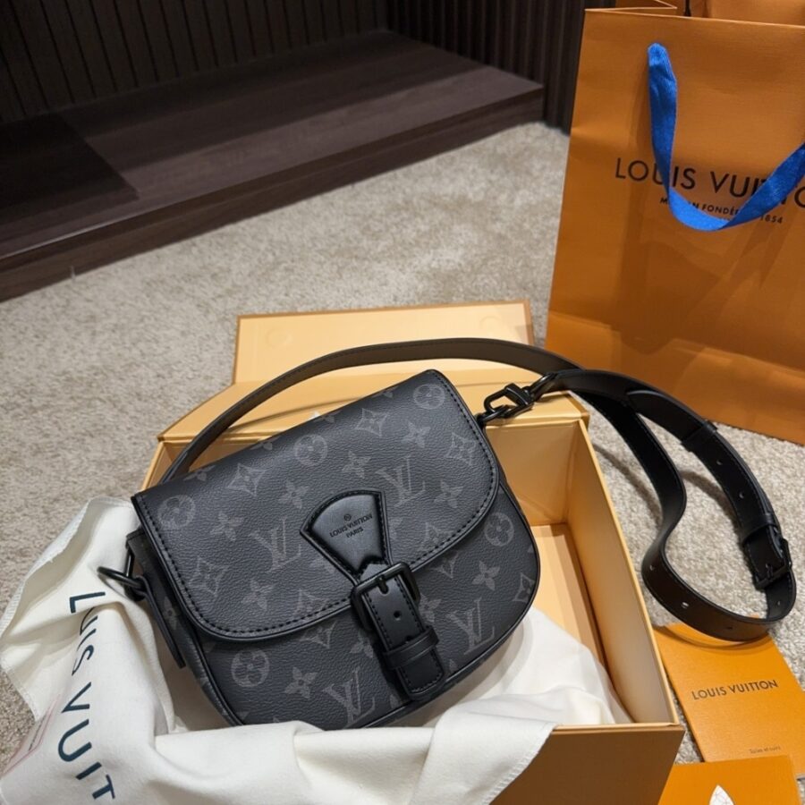 Alternative view of Louis Vuitton Montsouris Messenger PM​ Monogram Eclipse Canvas Black 19Cm M12519