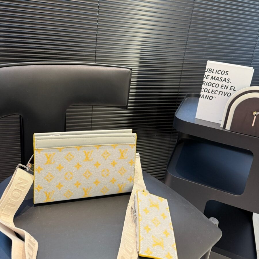 Alternative view of Louis Vuitton Gaston Wearable Wallet Monogram Yellow 22cm M14690
