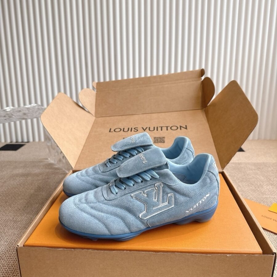 Alternative view of Louis Vuitton Lv Footprint Soccer Blue 1ahtyw