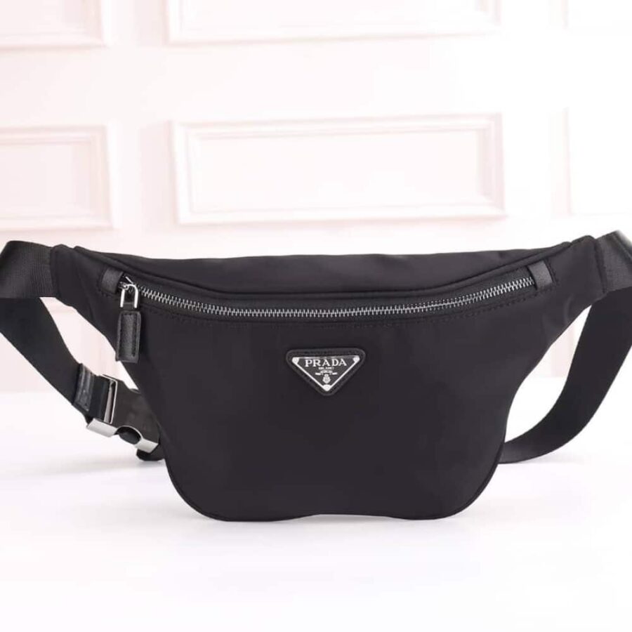 Alternative view of Prada Nylon Belt Bag Black 30cm