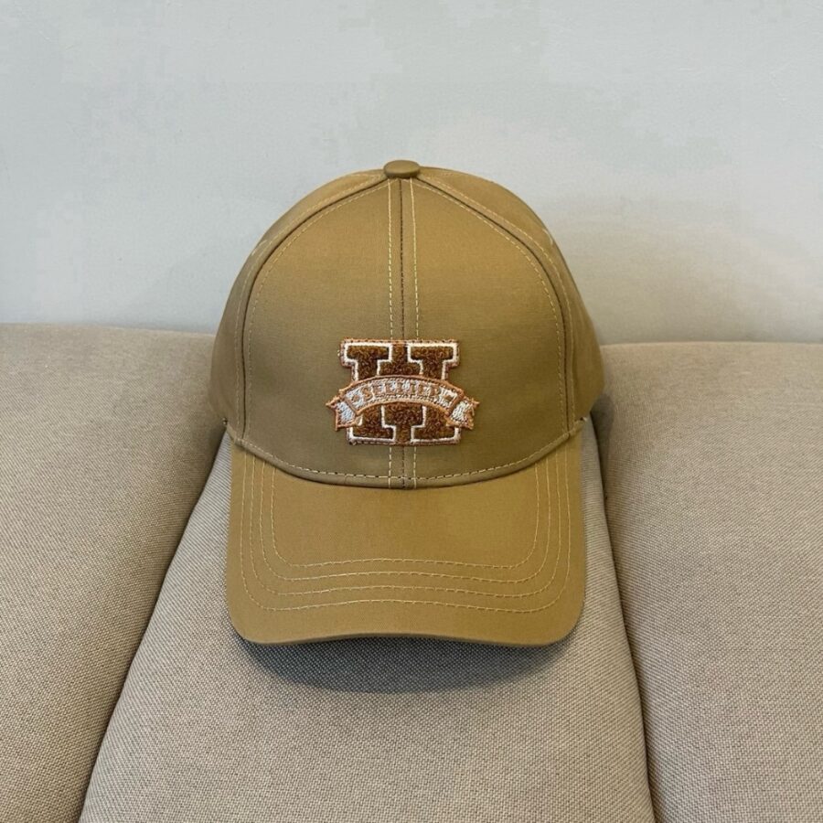 Alternative view of Hermes Davis H Sellier Cap Brown H232032n D156