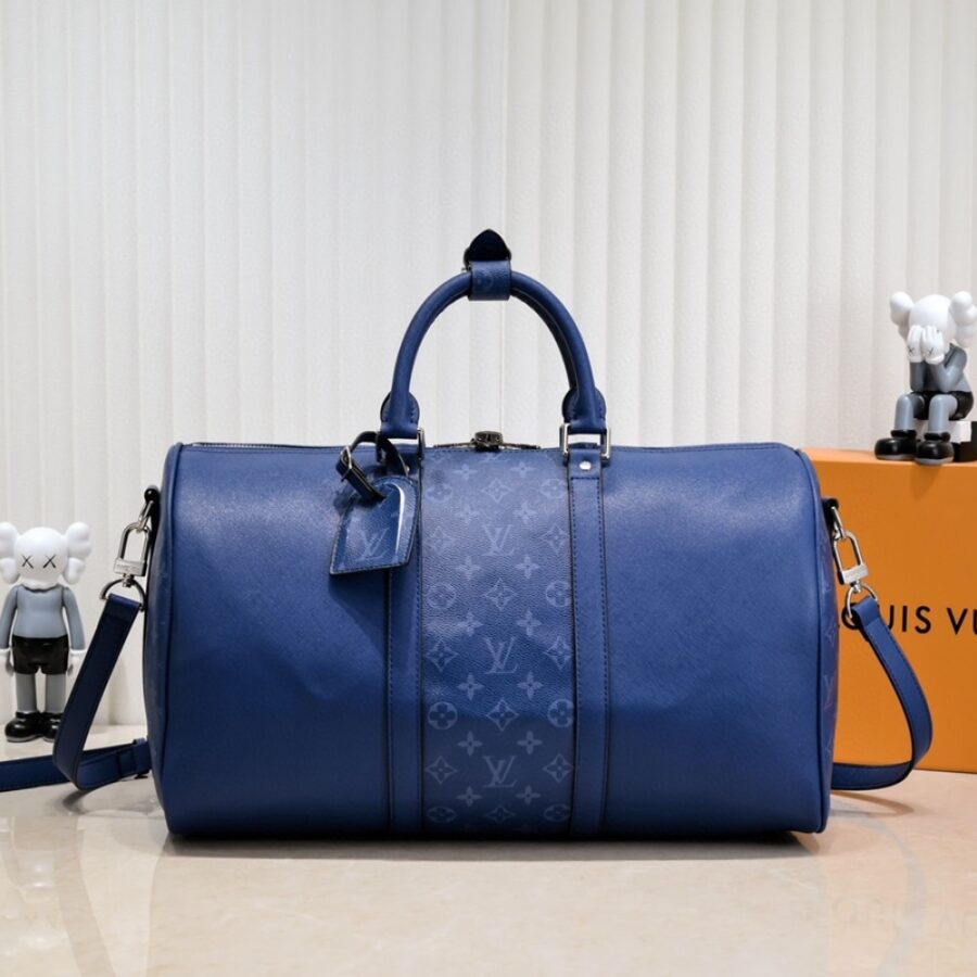 Alternative view of Louis Vuitton Keepall Bandoulière 50 Taigarama Cobalt 45cm M53766