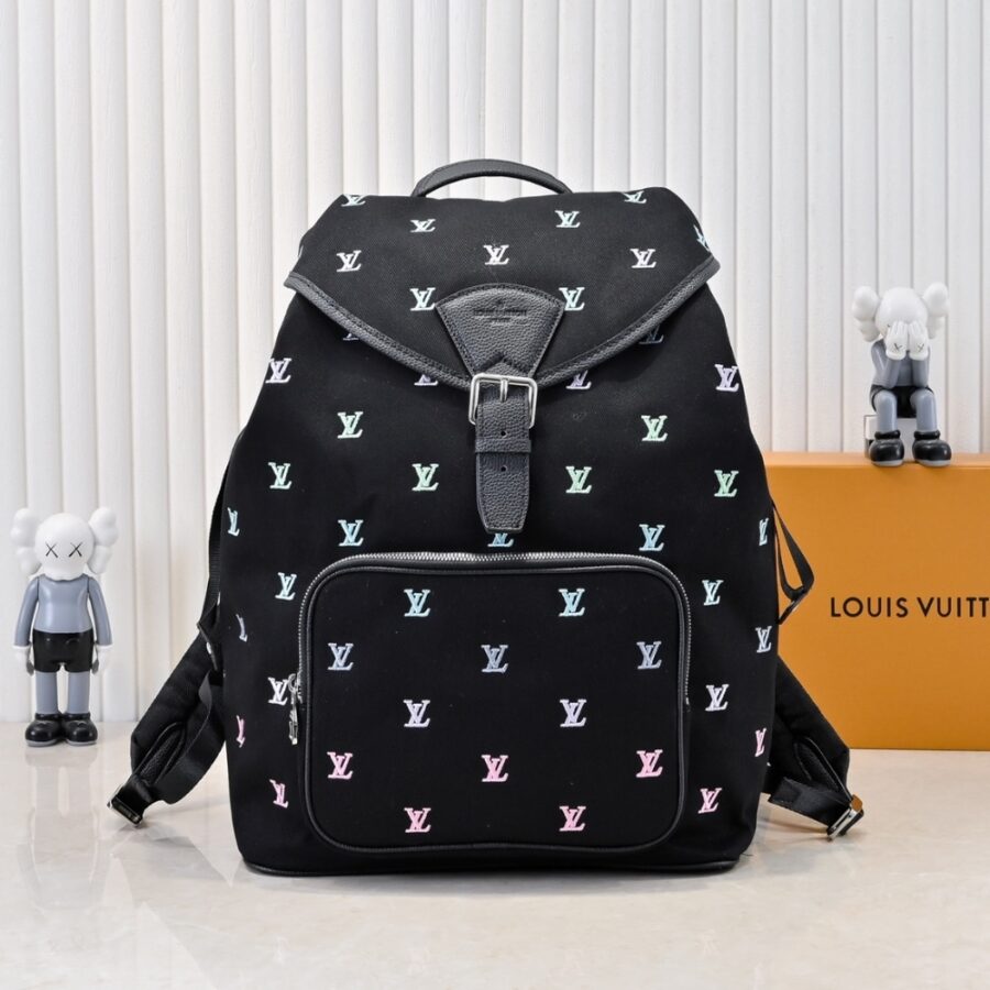 Alternative view of Louis Vuitton Montsouris Backpack Black 40cm M14135