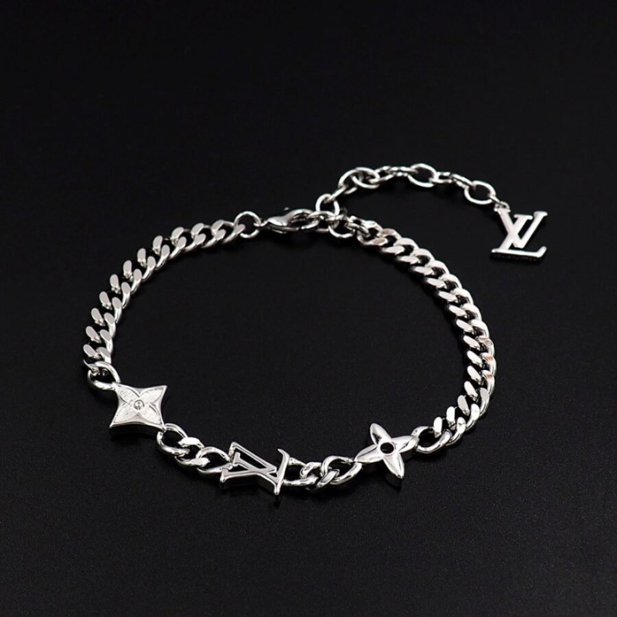Alternative view of Louis Vuitton Monogram Row Bracelet M1407a