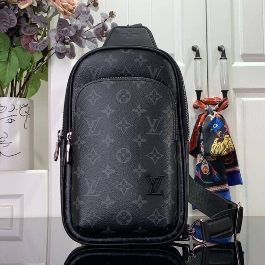 Alternative view of Louis Vuitton Avenue Slingbag PM Monogram Eclipse Black 33cm M47137