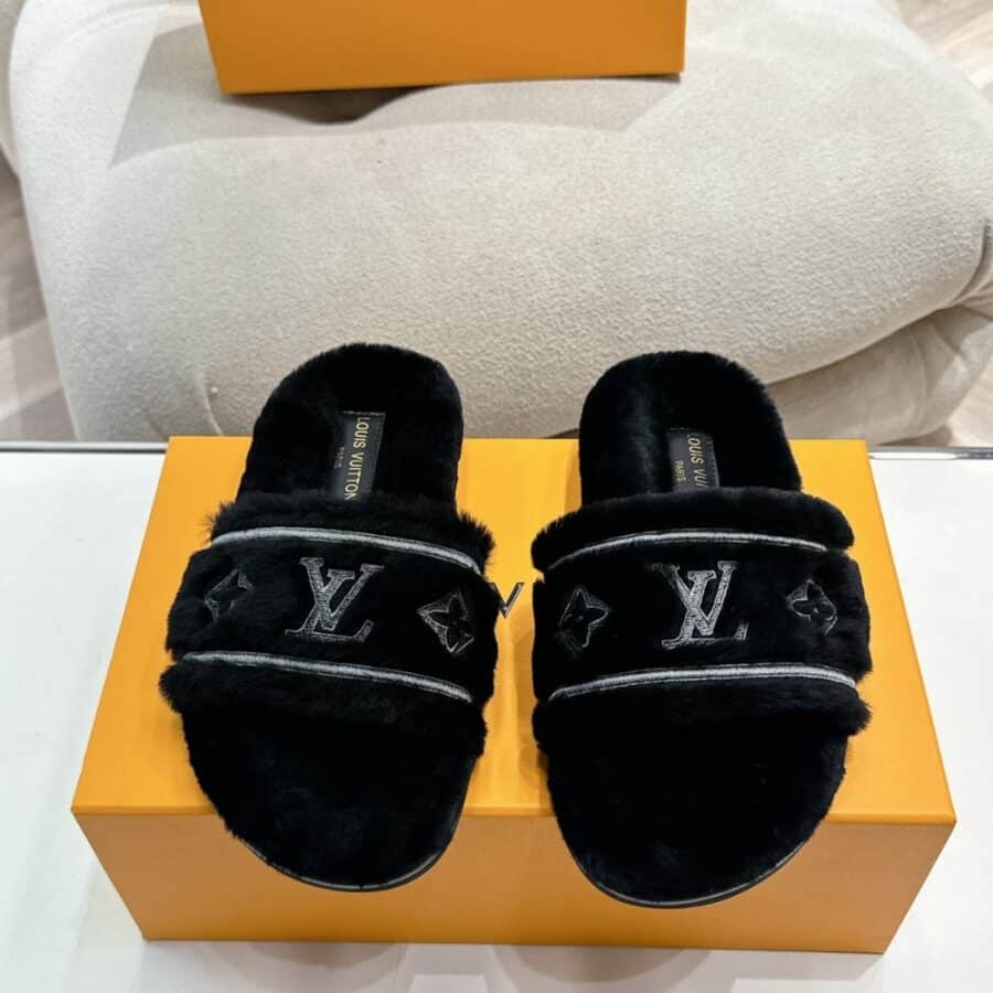 Alternative view of Louis Vuitton Lv Bliss Comfort Mule Black 1adc44